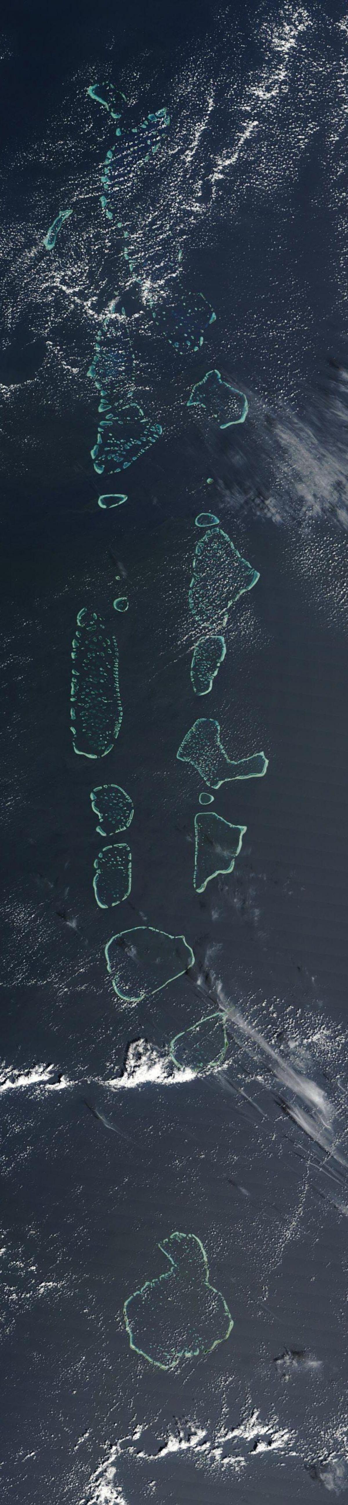 bản đồ của maldives vệ tinh