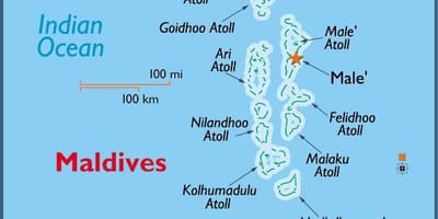 Baa đảo maldives bản đồ