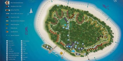 Kurumba maldives resort bản đồ